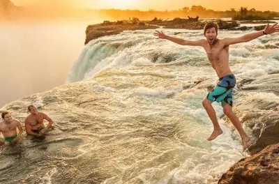 Livingstone Island und Devils Pool Tour ab Victoria Falls