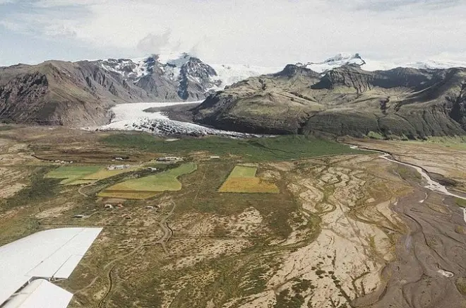 Rundflug über den Skaftafell Nationalpark