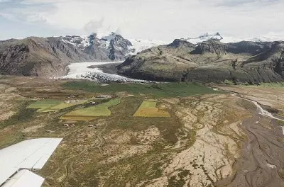 Rundflug über den Skaftafell Nationalpark