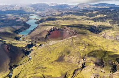Rundflug über die Laki-Krater ab Skaftafell