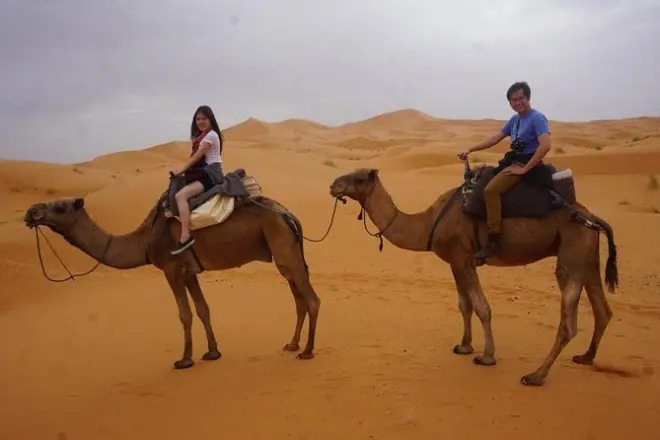 Overnight Merzouga Desert Tour: Camel Ride, AC Tent, Jeep Return