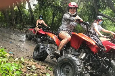 Roatan : Quad guidé dans la jungle avec vue sur la mer des Caraïbes