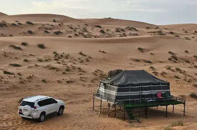 2-Day Wadi Bani Khalid & Wahiba Desert Tour from Muscat