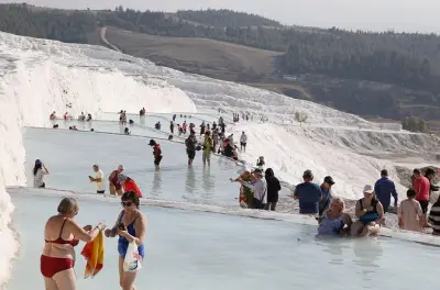 Pamukkale Day Trip from Kusadasi: Thermal Pools & Hierapolis