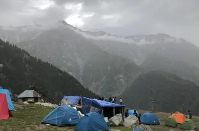 2-day Triund Trek: Camp at 2,850m in the Dhauladhar foothills