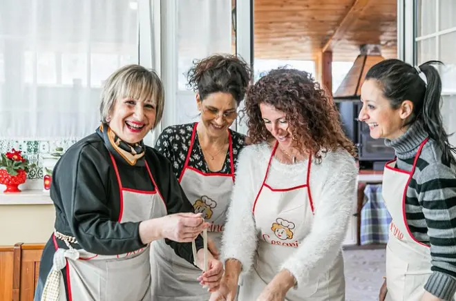 Pasta & Wine Class: Make Ravioli near the Dolomites
