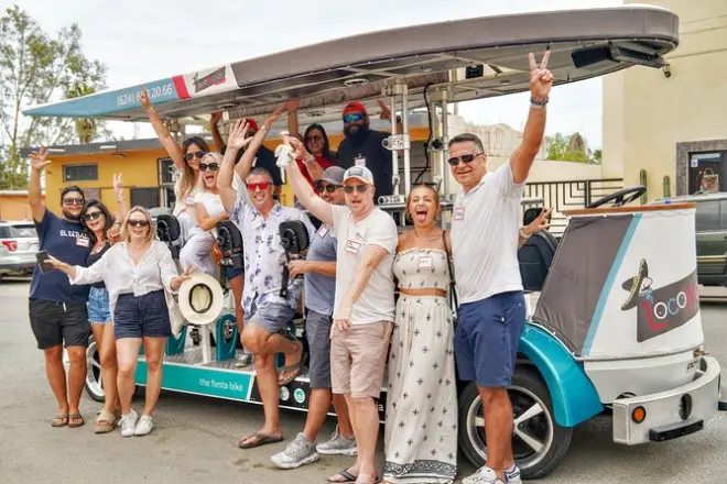 Fiesta bike tour à Todos Santos : Vin, tacos et mojitos