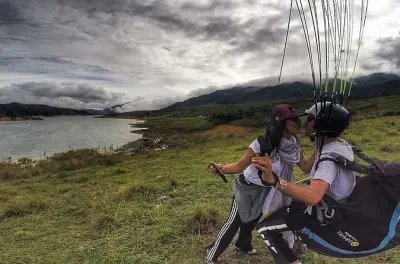 Paragliding San Felix from Medellin: 15-minute flight