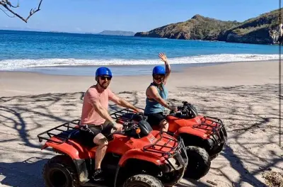 ATV riding in Tamarindo: Through rivers and mountain views