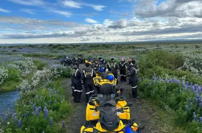 ATV-Tour bei Reykjahlíð: Gletscherfluss Jökulsá á Fjöllum