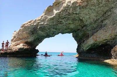 Kayaking Ayia Napa: Sea Caves & Lovers' Bridge