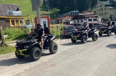 Conducción de ATV en Borovets: Montañas Rila por tu cuenta