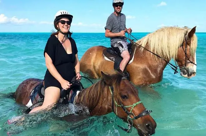 Balade à cheval à Zanzibar : Le long de la plage de Pwani Mchangani