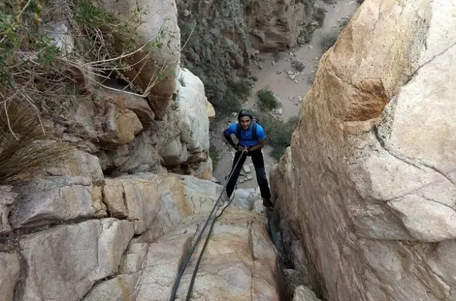Trekking, Abseilen & Thermalquellen in Cacheuta, Mendoza