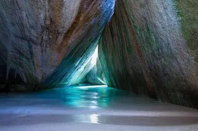The Baths en Virgin Gorda con guía privado y paradas en islas