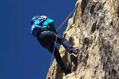 Rappel à Tucson : 2 heures au bord de la falaise