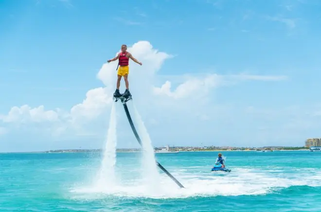 Flyboarding in Aruba: Fly Above the Caribbean