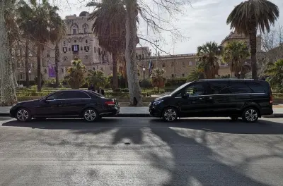 Privater Transfer vom Flughafen Palermo nach Agrigento hin und zurück