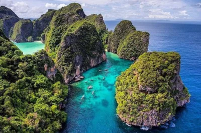 Phuket, maya bay, pileh lagoon & monkey beach erleben – private speedboot-tour mit mittagessen und hoteltransfer inklusive.