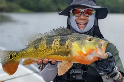 Pesca privada en lago Gatún con más de 1000 tipos de carnada