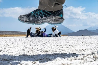 See vicuñas, alpacas, and lakes on a guided salinas & aguada blanca reserve tour from arequipa. includes transport, guide, and volcano visit.