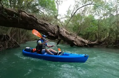 Kajakfahren auf dem Santa María Fluss mit Klasse-1-Stromschnellen