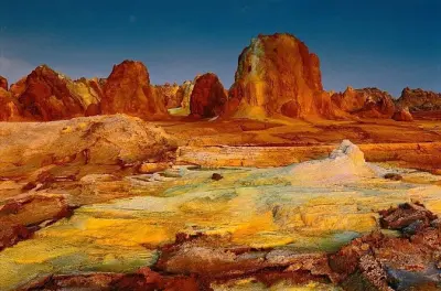Dallol ab Mek'ele: Salzminen und heiße Quellen entdecken