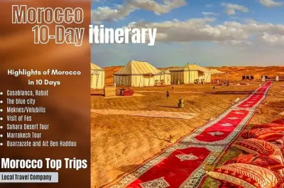 Maroc 10 jours au départ de Casablanca : Sahara, Marrakech, Fès