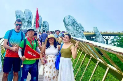 Ba Na Hills ab Chan May Hafen: Golden Bridge & Seilbahn