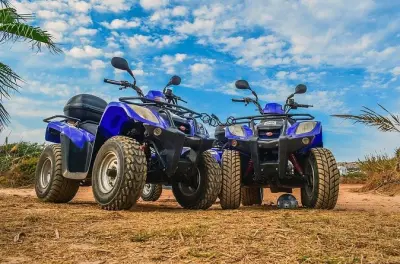Giro in quad sulle colline di Hammamet: Circuito da 35 km