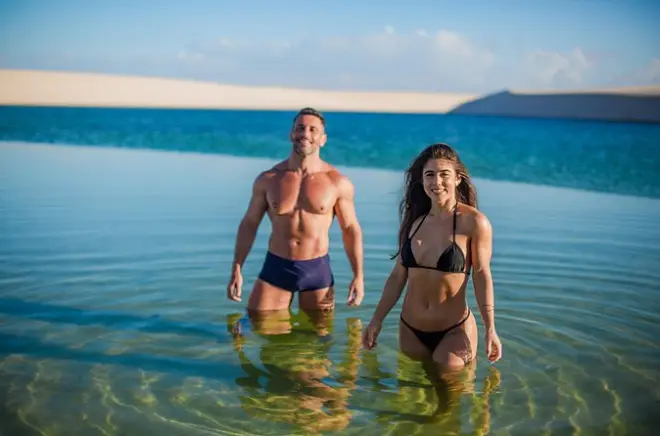 Lagoa Bonita Trail zu Dünen und Lagunen im Lençóis Maranhenses