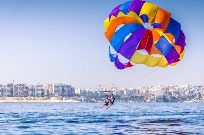 Feel the rush of parasailing 200m above malta’s st george’s bay, with free video & photos included. hourly departures, boat ride, and local crew. book your spot now.