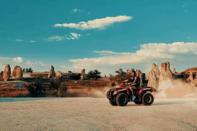 Cappadocia ATV Riding: 1-Hour Private Fairy Chimneys Tour