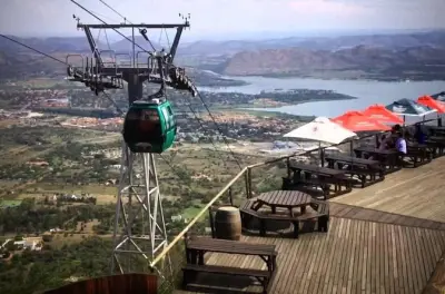 Harties Seilbahn bei Johannesburg: 360° Ausblick