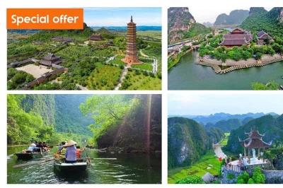Découvrez les temples anciens, naviguez dans les grottes fluviales de trang an et grimpez hang mua pour une vue imprenable sur la vallée, avec prise en charge à hanoi et guide local.