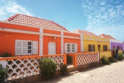 Step onto maio island from praia for a full-day tour with ferry ride, white sand dunes, são josé fortress, and local crafts. includes pickup and guide.