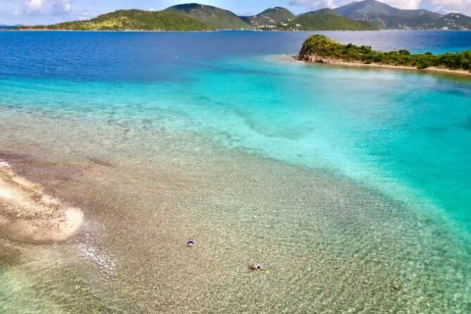 Snorkeling nas Ilhas Virgens: Tartarugas marinhas e Honeymoon Beach