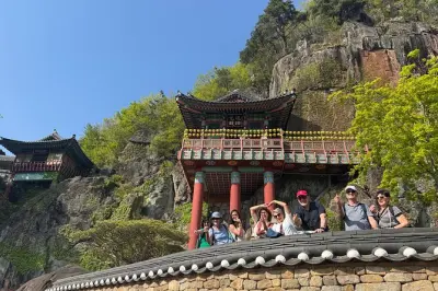 Temples de Gurye et train à vapeur sur la rivière Seomjin 9–10 h