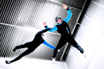 Try indoor skydiving in brussels with two flights, expert instruction, and all gear included. watch a pro demo after your session. book now for a unique adventure.