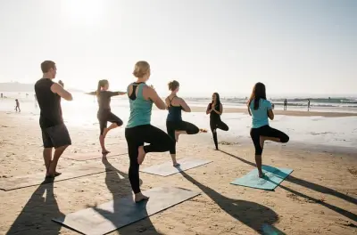 Beach Yoga in La Jolla: Small Group Class with Meditation