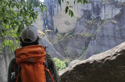 Randonnée privée à Meteora : Matin ou coucher de soleil