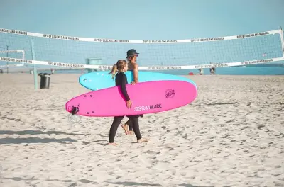 Private Surfing Lesson Venice Beach: 2-Hour Class for All Levels