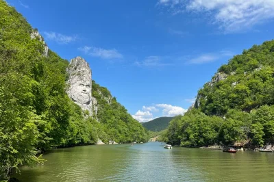 Feel the danube’s wild side with a boat ride through the gorge, see decebalus rock, and wander to banat’s waterfalls. includes pickup from timisoara and lunch.