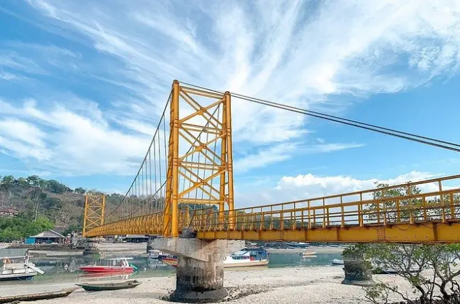 Nusa Lembongan : Mangroves, pont et ferme d’algues en journée