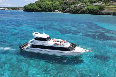 Schnellboot von Sanur nach Nusa Penida, einfach oder retour
