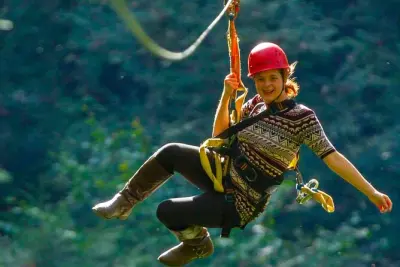 Ziplining New River Gorge: 9 lines and 2 sky bridges