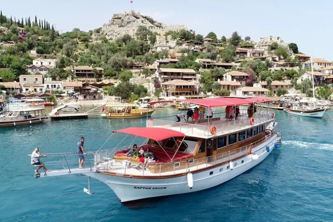 Kekova sunken city boat tour from Kas: Lunch included