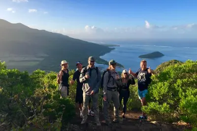 Hike and climb Le Morne Brabant in Mauritius: Sunrise scramble