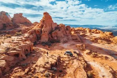 Guida UTV vicino a Hurricane: Rock crawling a West Rim