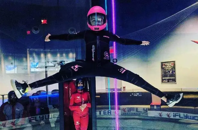 Indoor skydiving à Portland : 2 vols dans un tunnel à vent
